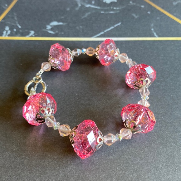 Tarina Tarantino Jewelry - Tarina Tarantino Pink Crystal Bracelet